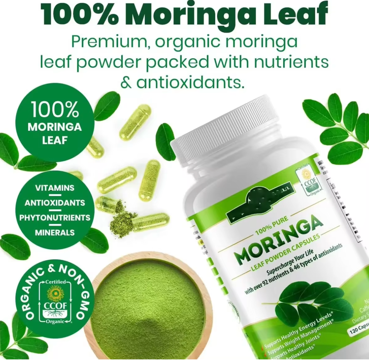 Moringa in capsule