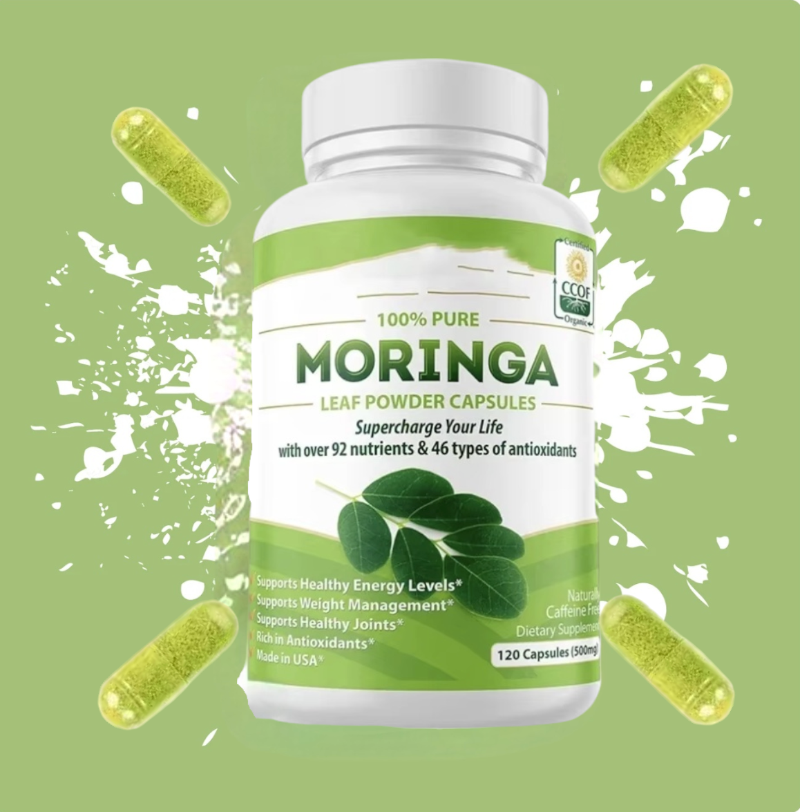 Moringa in capsule